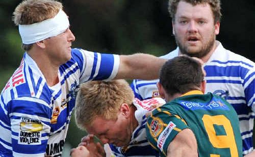 Both Orara Valley and Macksville got their frustrations out at Coramba Reserve yesterday. Both Orara Valley and Macksville got their frustrations out at Coramba Reserve yesterday.